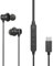 Avantalk Hush C30 - Active Noise Canceling USB C Wired Earphones with Microphone, ANC In-Ear Earbuds headphones with Volume Control, Compatible with Type C Smartphones
