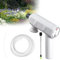 Drucksprüher, Elektrischer Pflanzensprüher, Wiederaufladbare USB, Elektrischer Gartensprüher für Rasenbewässerung, Autowäsche, Haustierbaden, Garten, Hof, Rasen, 2 Meter Schlauch