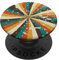 Abstrakte Retro Vintage Sonne Nostalgische 70er Jahre Stil Telefon Druckknopf PopSockets mit austauschbarem PopGrip