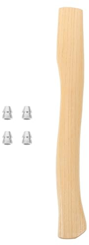 VANZACK Manche De Hache En Bois 38 Cm Remplacement Robuste Pour Outils De Travail Du Bois Et Activités Extérieures Jardinage Randonnée Chasse
