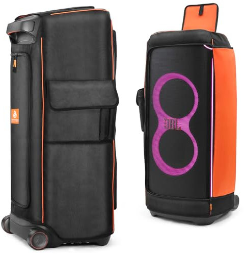 OUKNAK Speaker Bag Travel Case Replacement for JBL Party Box Series, Portable Speaker Carry Tote Bag Backpack for for JBL Speaker (for JBL partybox Ultimate Black)