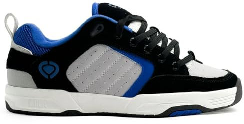 Circa C1RCA Schuhe CX 201 R Schuhe Skateboard Shoes PRO Skate Original, Schwarz Weiß Blau, 43 EU