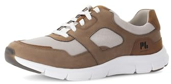 Pius Gabor Herren Schnürschuhe, Männer Halbschuhe,Wechselfußbett,Strassenschuhe,Sportschuhe,Freizeitschuhe,Cord/beige/Timber,46 EU / 11 UK