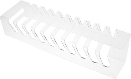 FUNNETOYU 10gitter Handy Organizer Mit Fächern Für Schule Und Büro Transparentes Design Zur Aufbewahrung Von Smartphones Und Tablets Für Klassenzimmer Und Konferenzen