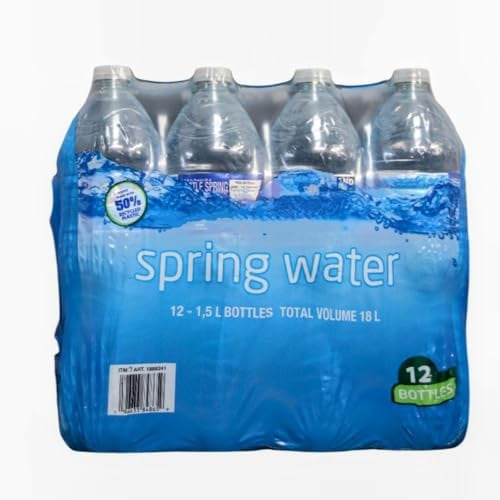 TRIZINGA Natural Spring Mineral Still Water 1.5l (Pack of 12)