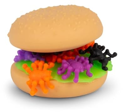 SCRUNCHEMS SPOOKY SPIDER BURGER SQUISHY
