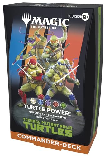 Magic: The Gathering | Teenage Mutant Ninja Turtles – Commander Deck – Turtle-Power! (Deutsche Version)