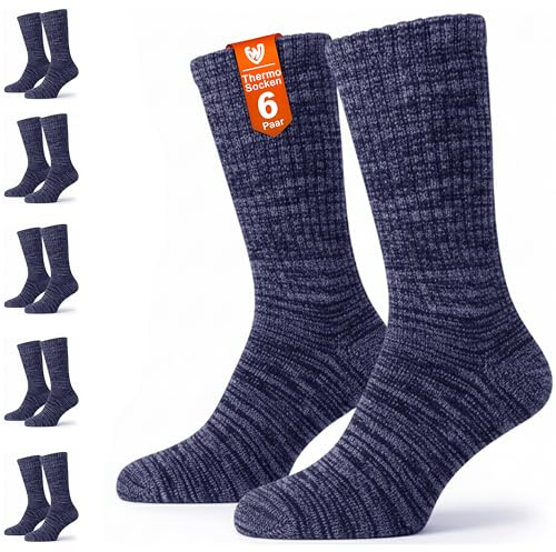 German Wear Gemischt Winter-Thermosocken warm, elastisch, atmungsaktiv, bequem und langlebig – Socken für Outdoor- und den täglichen Gebrauch