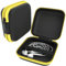 EAZY CASE Universal Tasche für In-Ear Kopfhörer mit Netzfach - Hardcase Aufbewahrungsbox, Schutztasche mit umlaufenden Reißverschluss, extra klein, eckig, Gelb