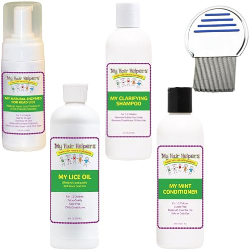 My Hair Helpers Complete Family Head Lice Treatment Kit