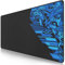 TITANWOLF - XXL Tappetino per Mouse da Gioco - Gaming Mousepad Extra Grande 900 x 400mm - Pad con Base in Gomma Antiscivolo - Spessore 3mm - Design Vector Blue