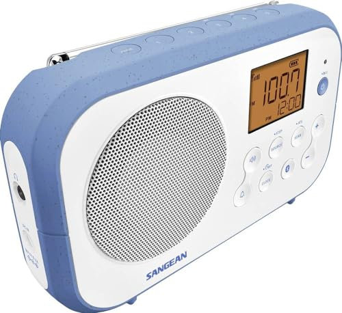 Sangean Radio portátil FM, Am, Bluetooth
