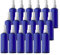 TIANZD 24 Pieces Empty 100 ml Blue PET Plastic Fine Mist Pump Spray Bottles with Clear Top Portable Sprayer for Perfume Water Cosmetic Travel Containers Refillable, 2x Funnel
