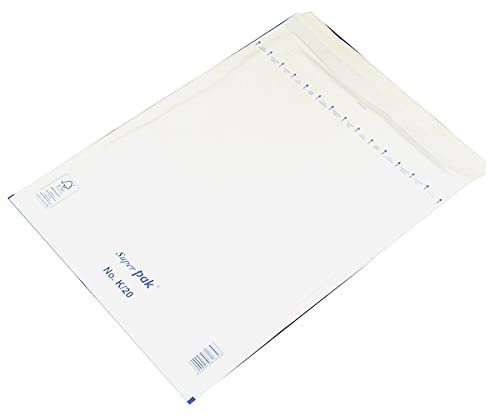 Selbstklebende Briefumschläge Mit Luftpolsterfolie OFFICE PRODUCTS HK K20 350x470mm/370x480mm 50St Weiß / / Typ-Selbstklebende Luftpolsterfolie/Art-HK/Farbe-Weiß/Format-K20