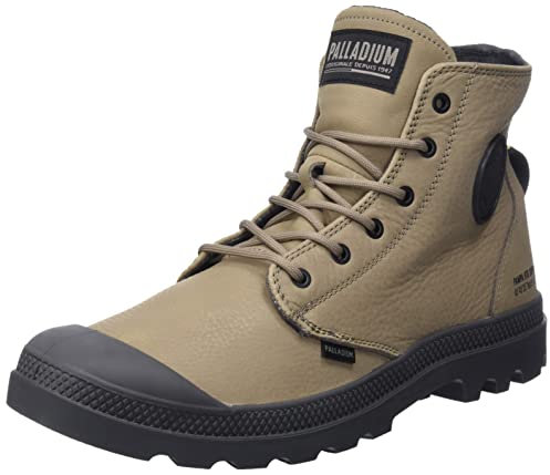 Palladium, PAMPA HI SUPPLY LTH, Unisex Sneaker, Grau, 39, EU