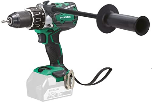 HIKOKI Akku-Bohrschrauber - 18 V, Li-Ion, Brushless, 136 Nm, LED, Regelelektronik, Spindelarretierung - Inkl. Transportkoffer - Leistungsstark und langlebig - Ohne Akku und Ladegerät