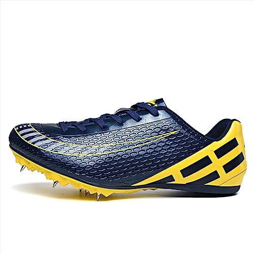 Zapatillas de Atletismo, Zapatillas de Atletismo con Clavos para Sprint y Media Distancia,B,45