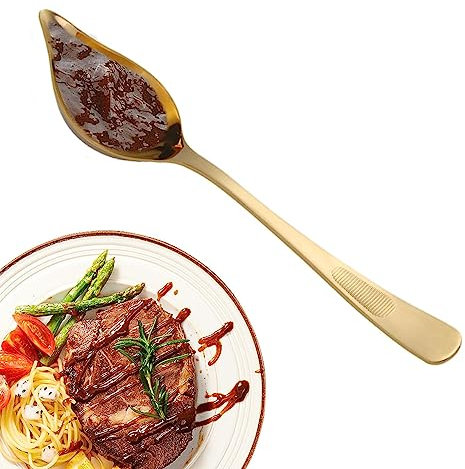 decoración chef | Emplatado Decoración Lápiz Cuchara Postre Pastel Gastronomía Cuchara Café - Cucharas filtro chocolate profesional para salsa, jarabes Tsuchiya