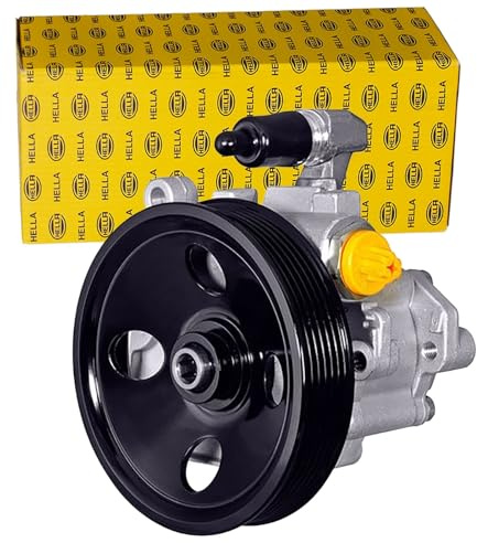 HELLA 8TL 359 003-371 Hydraulikpumpe, Lenkung - 128bar - hydraulisch | Kompatibel mit: MERCEDES-BENZ CLS, E-CLASS, E-CLASS T-Model
