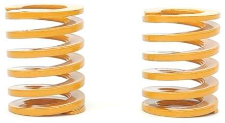 ODO LUCK 2 gelbe Feder-Mod-Kits für Fanatec CSL Bremspedal, Modifikation, Federteile, Zubehör