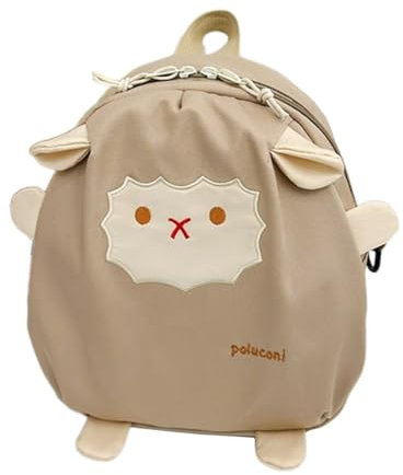 Watreketal Rucksack,Kinderrucksack für Mädchen, Cartoon-Schaf-Rucksack im japanischen Stil, Umhängetasche, Reiserucksack, Schultasche für Kindergärten