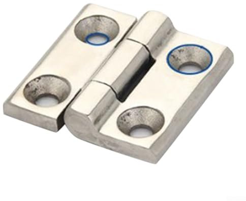 Scharniere für elektrische Schränke aus 304 Edelstahl, geeignet für verschiedene Inneneinrichtungen und Anwendungen (40 x 40)