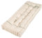 Dibor Garden Bench Cushion Green Dragonfly Print 100% Cotton 2 Seater Seat Pad Patio Furniture Mattress Cushion