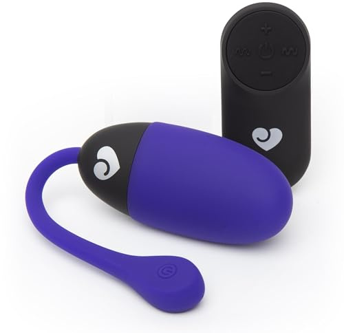 Lovehoney Remote Control Love Egg Couples Discreet Adult Sex Toy | Rechargeable, 11 Vibration Modes, Silicone, G Spot, Wearable Silicone Egg Vibrator Sex Toys for Men and Women