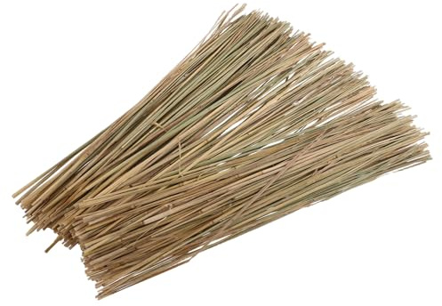 SAFIGLE Material de Paja Natural para Manualidades Tiras Tejidas Auténticas, Cantidad Suficiente para Cestas Rústicas en Picnic y Artesanía a Gran Escala