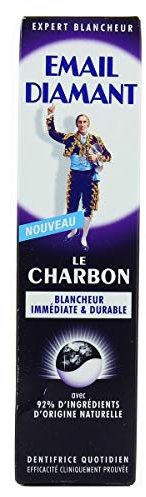 Email Diamant Dentifrice Le Charbon - Le tube de 75 ml