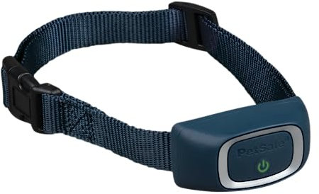 PetSafe Collier Anti-aboiement Rechargeable Lite, Rechargeable, Étanche, Réduit Les aboiements et Les gémissements chez Les Chiens timides de Plus de 3,6 Kg