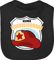 Shirtracer Baby Lätzchen - Feuerwehr - Kleiner Feuerwehrmann - Unisize - Schwarz - feuerwehrgeschenkartikel feuerwehrgeschenke geschenkartikel freiwillige geschenke nachwuchs
