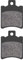 AHL 1 Paar vorne/Hinten Bremsbeläge für Aprilia Leonardo 125/150 1996-1998 / Aprilia Area 51 1998-2002
