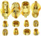 TUOLNK SMA Stecker auf MMCX Stecker Gerader Stecker SMA Stecker auf MMCX Stecker Koaxialadapter Kit für WLAN Antenne/Radio/Netzwerke/WLAN Router SMA Stecker auf MMCX Buchse 4er Set