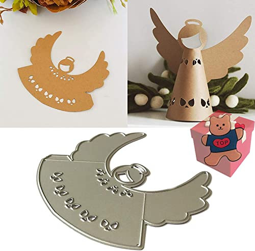 Engel-Stanzformen für Kartenherstellung, Engel-Stanzschablonen für Bastelarbeiten, Scrapbooking, Fotoalbum, dekorative Prägepapier-Stanzformen für Kartengestaltung, vorgestanzt