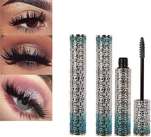 3pcs Pearl Jade Mascara wasserdichte Lange Curling Mascara Nicht verschmierende Mascara Abnehmen Dick Styling Mascara Herbst Winter Make-up Mascara Geeignet für Damen Make-up
