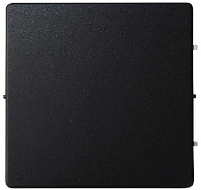 CABLEPELADO Tecla para mecanismos Simon 82 | ‎Tecla ancha mecanismo | 8200010-098 | 55x55 mm | 1 elemento | Acabado Negro | Simon 82