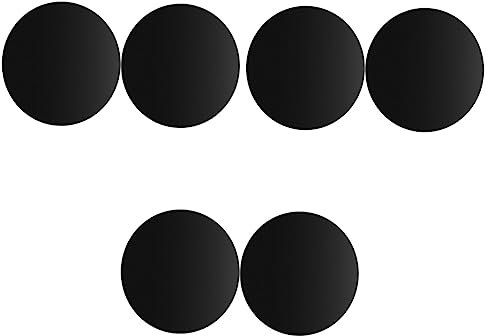 DOITOOL 6 Pièces Tapis De Barbecue pour Barbecue Moule Rond Tapis De Gril Extérieur Filet De Barbecue Rond Tapis De Cuisson Tapis De Gril pour Gril Extérieur Macaron Four