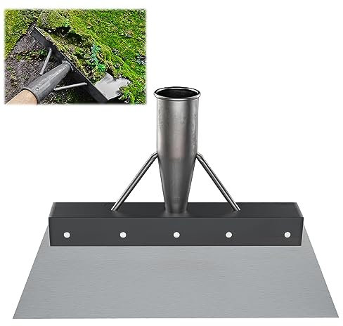Multifunctional Garden Cleaning Shovel, Stainless Steel Outdoor Garden Cleaning Shovel, Weed Cleaning Shovel, Flat Head Gardening Cleaning Shovel, Weeding Tools for Garden, Purpose Garden Tool