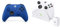 Xbox Wireless Controller Shock Blue+Venom Ladestation mit wiederaufladbarem Akku – Weiß Series X & S One
