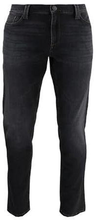 ALBERTO Regular Fit Jeans Pipe Used dunkelgrau Größe W34 L34