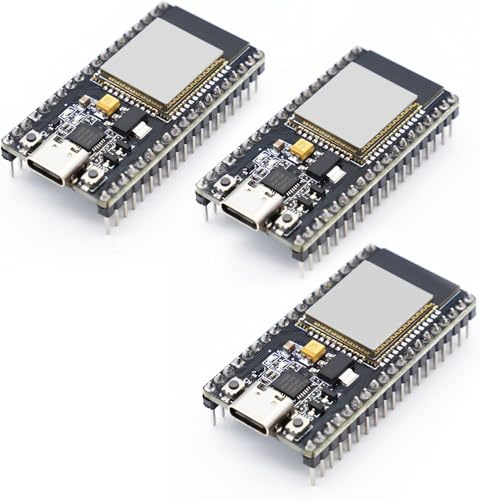 ESP-WM-32 Development Board AYWHP 5 PCS ESP ESP-WM-32 Module with CP2012 Chip WiFi+Bluetooth Dual Core Support STA/AP/STA+AP Type-C Interface 38 PINS Soldered Version Compatible with Arduino