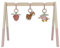 Little Dutch 9010 Holz Baby Gym Spieltrapez mit Stoff Anhängern - Fairy Garden