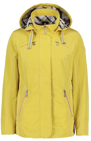 Gil Bret Damen Sommerjacke mit Abnehmbarer Kapuze 42, Celery