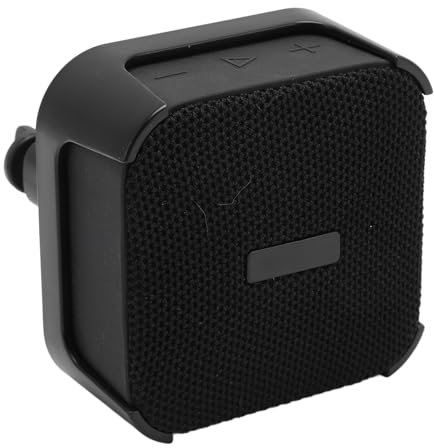 Sxhlseller Haut-Parleur Bluetooth à Vélo, Haut-Parleur de Moto Voyageur Portable avec Support de Guidon, IPX7 étanche, Micro intégré pour la Conduite des Scooters électriques de Moto
