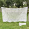 Générique Filet Ombrage Exterieur Toile Camouflage 1m 1.5m 2m 2.5m 3.5m 4m 4.5m 10m 210D Filet de Camouflage Blanc Poids Léger Durable(2 x 2(m))