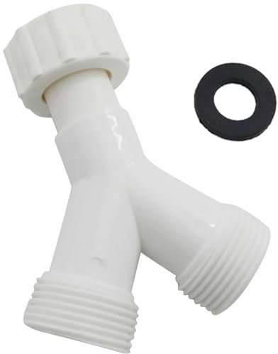 YUOIUX Tee Connector 3/4 Y Piece Splitter Connector Convenient & Y Shape Connector for Washing Machine & Dishwasher