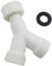 YUOIUX Tee Connector 3/4 Y Piece Splitter Connector Convenient & Y Shape Connector for Washing Machine & Dishwasher
