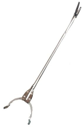 MCLIUJIA Greifzange Müllgreifer Zange Greifer Edelstahl-Grabber Reacher Pickup Tool Müllsammler Mit Langem Griff