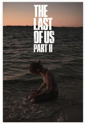 AAISLUV The Last of Us Part II (24) Leinwand-Poster für Schlafzimmer, Büro, Schlafzimmer, Dekoration, Geschenk, 40 x 60 cm